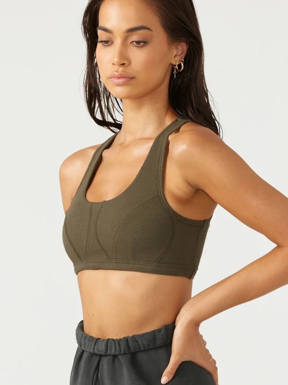 Joah Brown Stitch Bra - Picture 3 of 5
